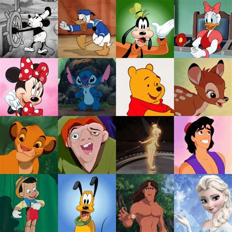 Photos Of Disney Cartoon Characters