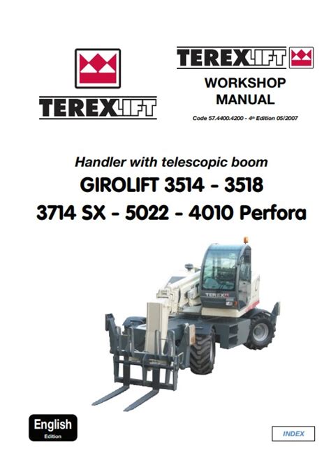 Terex Service Manual Pdf Terex 3514 3518 3714sx 5022 4010 Girolift
