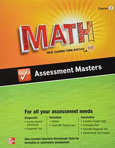 Glencoe Math Assessment Masters By Example Product Abebooks