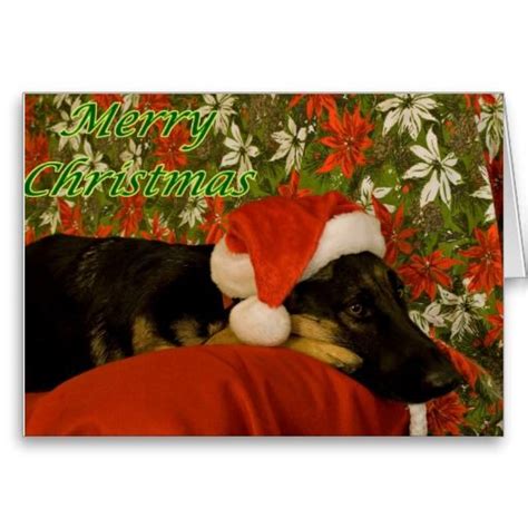 Pin On German Shepherd Christmas Cards