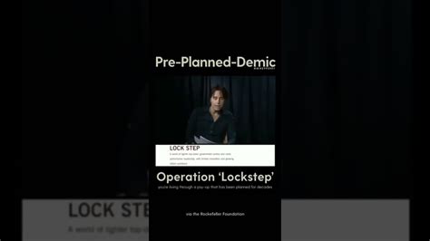Operation Lockstep Rockefeller Foundation Youtube