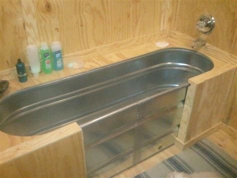 Galvanized Bath Tub Stock Tank Style Galvanized Tubs And Troughs Find