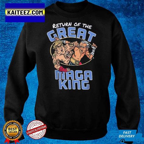 Return Of The Great Maga King Trump Vs Biden Fight Ts T Shirt Kaiteez