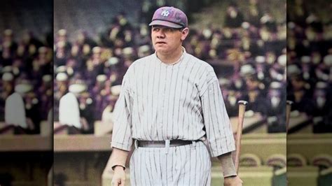 here s how babe ruth would ve looked in color