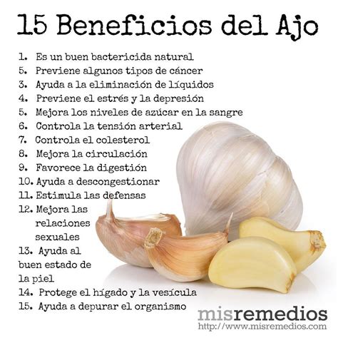 Beneficios De Consumir Ajo Nutricion Y Salud Consejos Beneficios