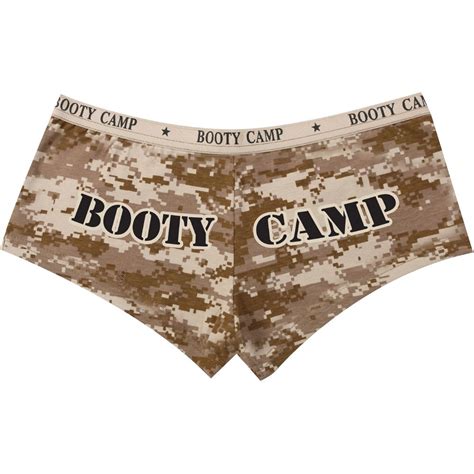Womens Desert Digital Camo Booty Camp Booty Shorts Camouflageca
