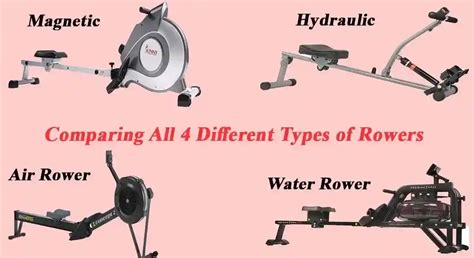 Pros And Cons Of 4 Different Types Of Rowing Machines For Home Use