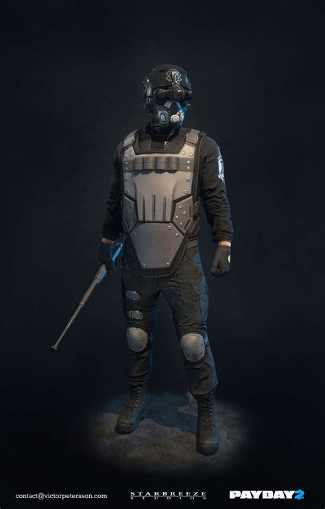 Victor Petersson Payday 2 Zeal Cloaker Game Model