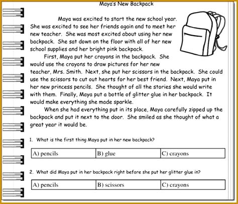 Thankfully, our fourth grade reading comprehension worksheets are here to guide your eager reader on this new journey. 4 9th Grade Reading Comprehension Worksheets | FabTemplatez