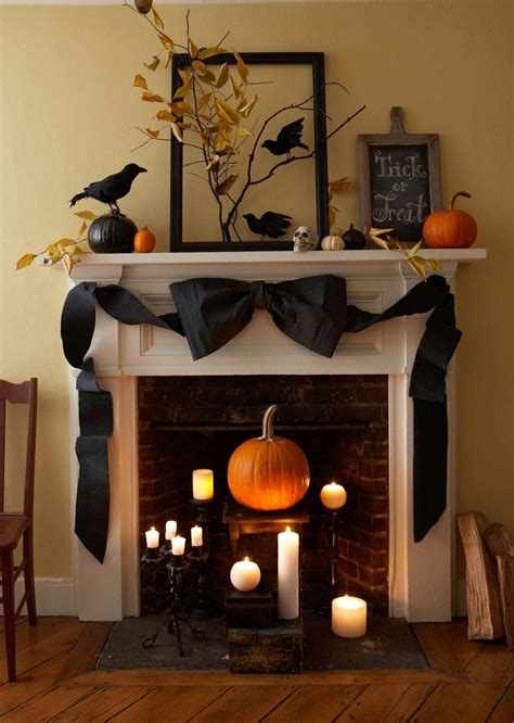 40 Spooktacular Halloween Mantel Decorating Ideas