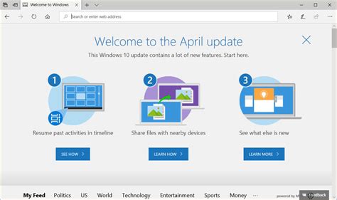 Microsoft Edge For Windows 10 Update Microsoft Edge Offers Salient