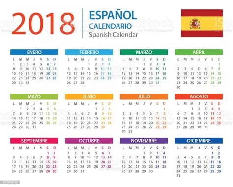 Malaysia calendar 2018 | allowed to help my own web site, in this time period i'll show you with regards to malaysia calendar 2018. Calendar 2018 Spanish Version Stock Illustration ...