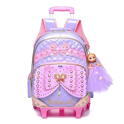 Houston astros premium wheeled backpack. Children School Bags Mochilas Kids Cute Backpacks 6 Wheels ...