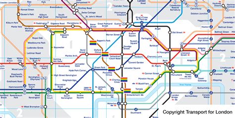 Pride In London 2017 Parade Route And Travel Info Mapway