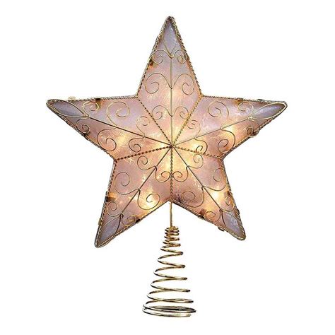 kurt adler   reflector star christmas tree topper christmas tree star topper tree
