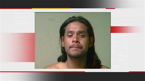 okc police naked man arrested after being caught with women s underwear