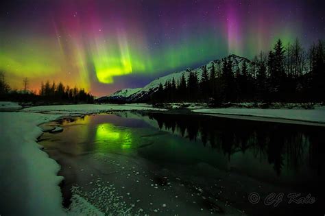 Free Download Hd Wallpaper Aurora Borealis Aurorae Winter Night