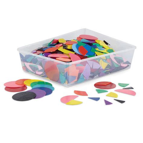 Buy Hand2mind Plastic Rainbow Fraction Circles Circle Manipulatives