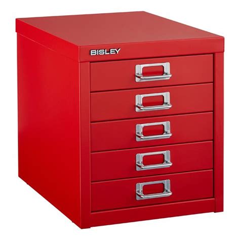 Maybe you would like to learn more about one of these? Bisley Red 5-Drawer Cabinet | Container store, Drawers ...