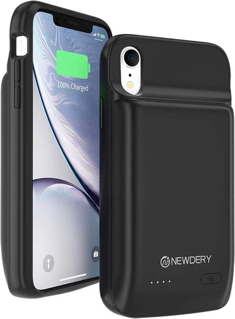 Newdery Battery Case For Iphone Xr 10000mah Charging Case