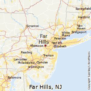 Quickest way to get there cheapest option distance between new york to new jersey by train the train journey time between new york and new jersey is around 19 min and covers a distance of around 10 miles. Best Places to Live in Far Hills, New Jersey