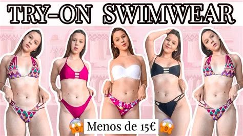 Try On Haul De Swimwear At Mariana Reis Youtube