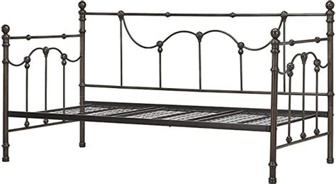 Inspire Q Bellwood Victorian Iron Metal Daybed By Classic Bronze Bronze