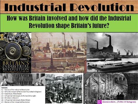 Ks3 Industrial Revolution 7 Lesson Sow Activities Included L1