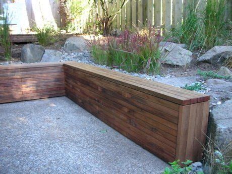 Building a wood retaining wall is a great way to keep your topsoil from washing away down a slope. Pin on Yardscape Ideas