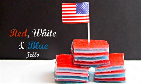 Perfect for kids and adults, too! Red White and Blue Jello - Frugal Upstate