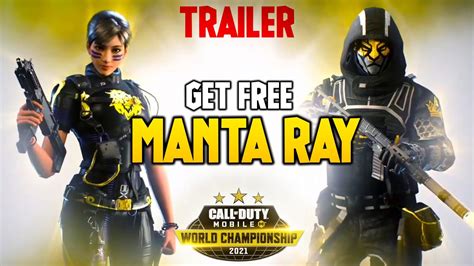 Get Free Manta Ray And Merc 5 Championship 2021 Rewards Cod Mobile How To Get Free Manta Ray