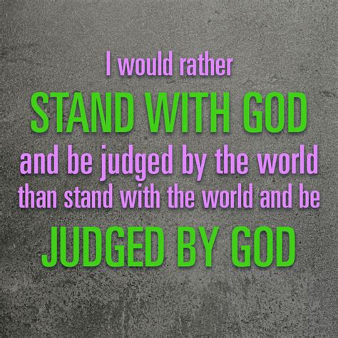 I Will Stand With God Sermonquotes