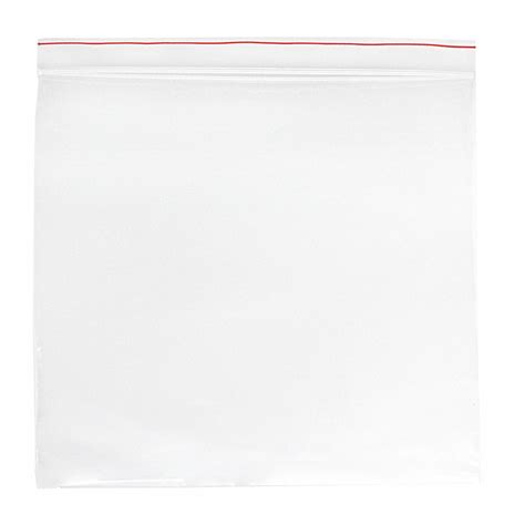 Minigrip Red Line Reclosable Poly Bag 2 Mil Thick 3 In Wd 5 In Lg