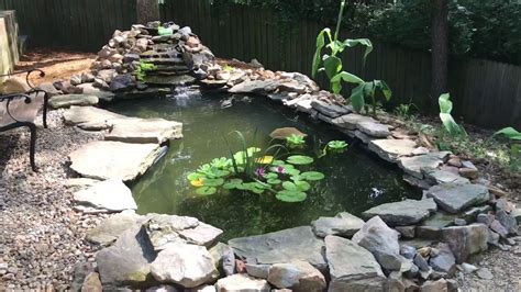 Easy to shape fits ponds of all shapes and sizes easy to work with can be repaired or patched *features: DIY Koi Pond Walk Around - YouTube