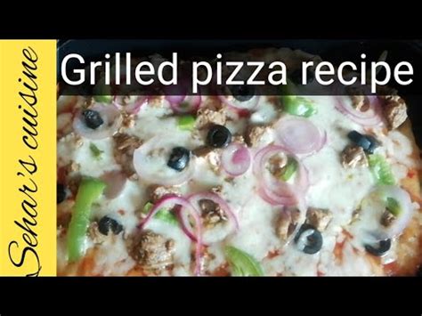 Without Oven Pizza Recipe Pizza In Grill Pan YouTube