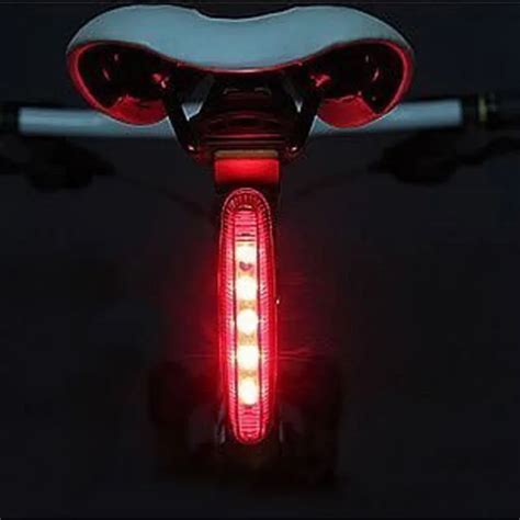 Bicycle Rear Light Cycling Led Taillight Usb Rechargeable Waterproof