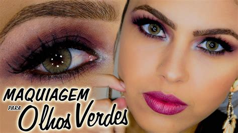 Maquiagem Para Realçar Olhos Verdes Passo A Passo Sobre Os Olhos