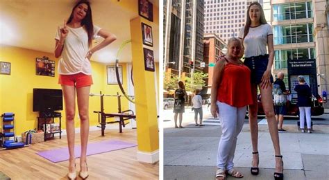 Deze Vrouw Is 2 Meter Lang En Ze Is De Vrouw Met De Op Een Na Langste Benen Ter Wereld