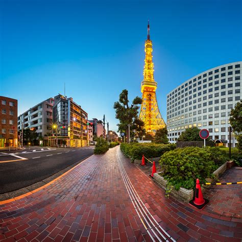 Tokyo Tower In The Morning Anshar Photography