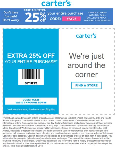 Carters May 2021 Coupons And Promo Codes 🛒