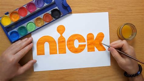 How To Draw Nickelodeon Logo Images And Photos Finder