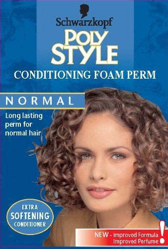 Schwarzkopf Poly Style Conditioning Foam Perm For Normal Hair