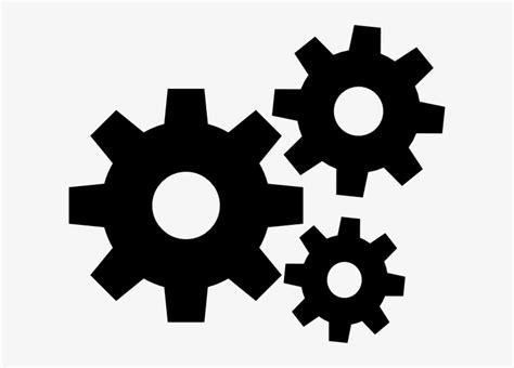 Small Cogs And Gears Clipart Transparent Png 600x509 Free