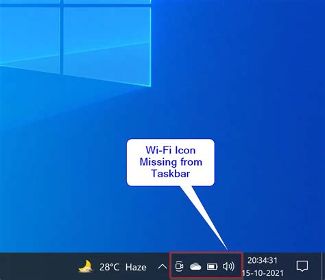 Wi Fi Icon Missing Or Not Showing On Windows Taskbar Hot Sex Picture