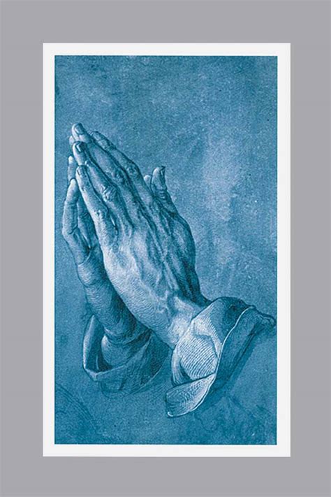 Praying Hands Prayer Card The Regal Line