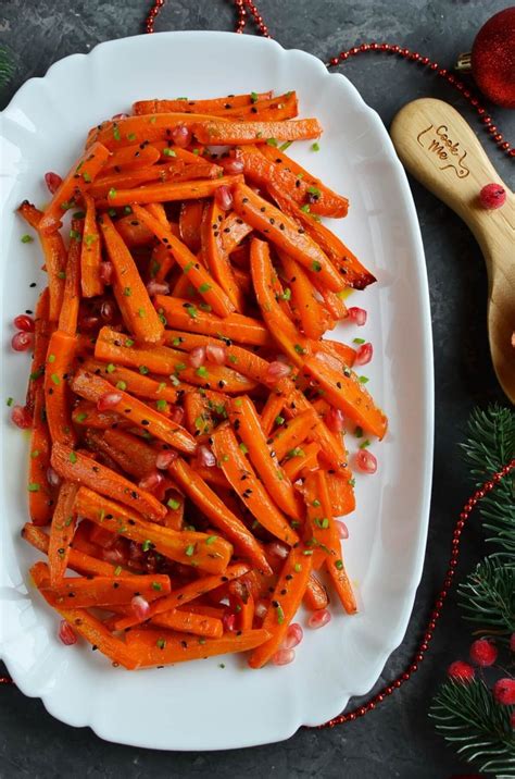 Honey Maple Roasted Carrots Recipe Cook Me Recipes