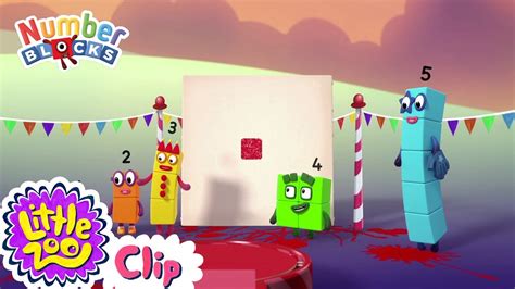 Numberblocks Stampolines Episode Clip Youtube