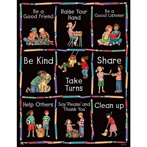 Manners Chart From Susan Winget Tcr7682 Teacher Created Resources