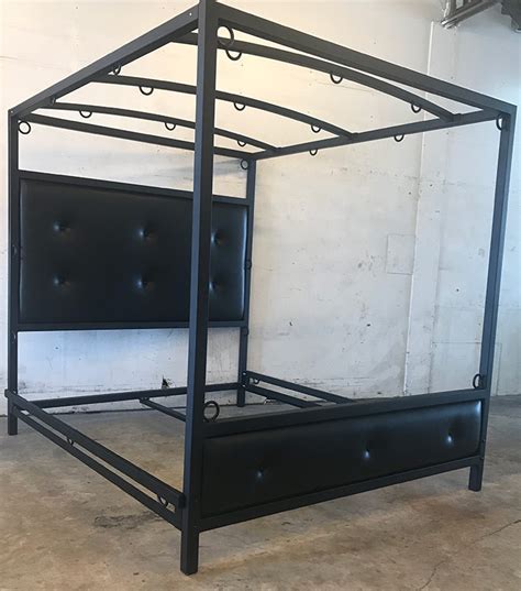 Customizable Bondage Bed Wupholstered Head And Footboard Products Seen