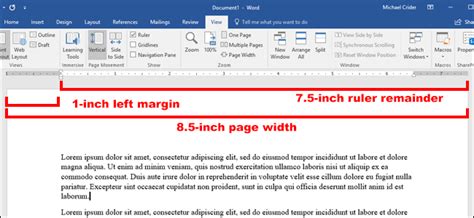 How To Use Rulers In Microsoft Word